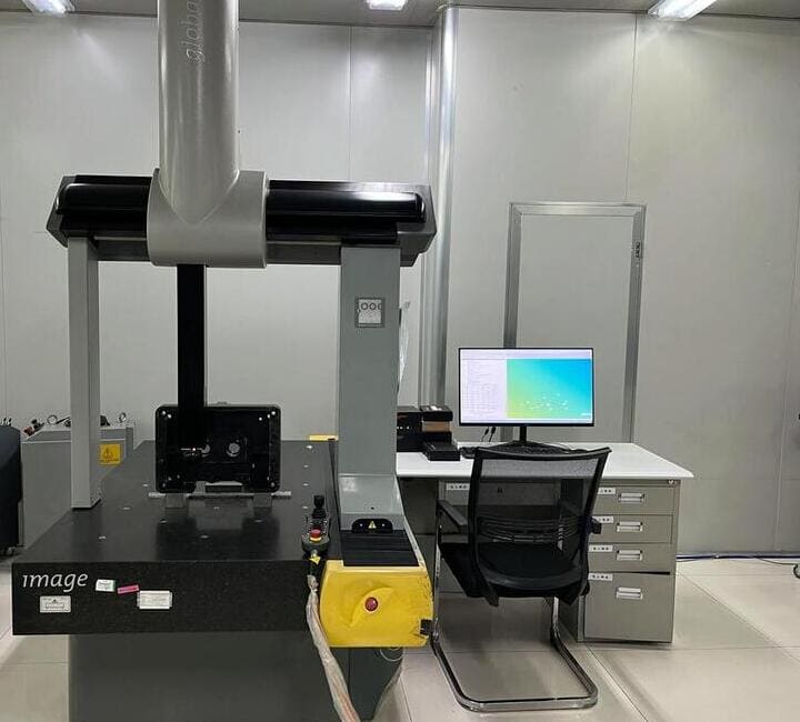 Precision inspection equipment used for CNC machined part dimensional quality control