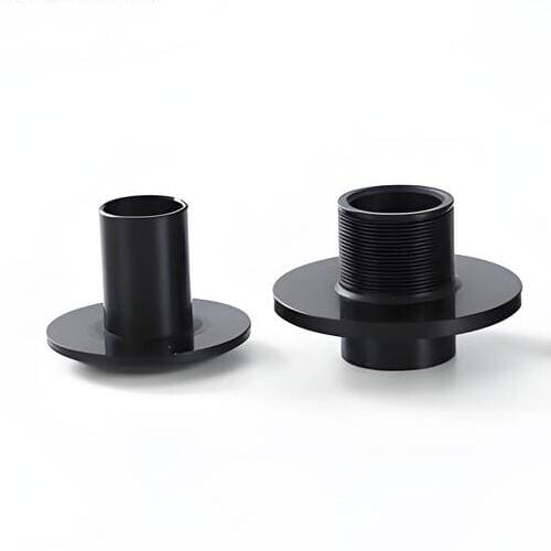 CNC machined POM Delrin plastic material sample