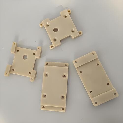 Custom nylon CNC machined component