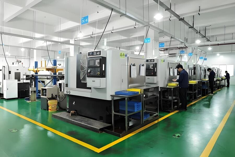LOM Metal Machining CNC workshop for tight tolerance metal parts