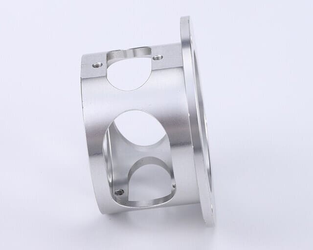 Aluminum flanged support bracket