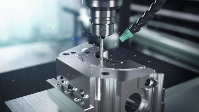 Rapid CNC prototyping process creating a first-article precision metal component